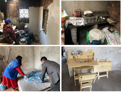 Caring companies provide care and help to needy students