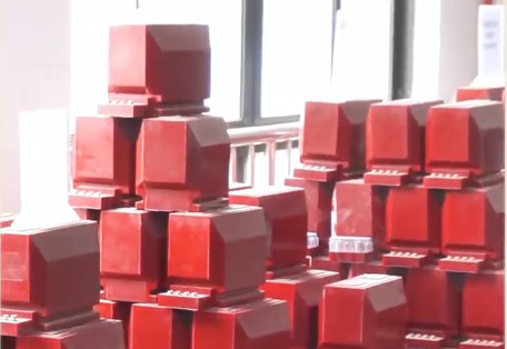 Actual display of high-voltage transformer factory