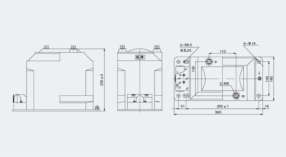 External dimensions and installation dimensions (mm).jpg