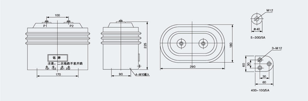 External dimensions and installation dimensions (mm).jpg